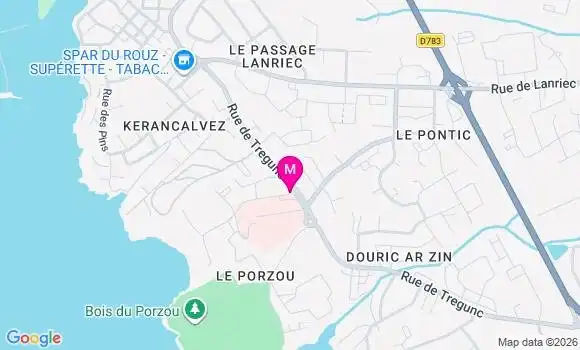 Localisation Julie Davenel