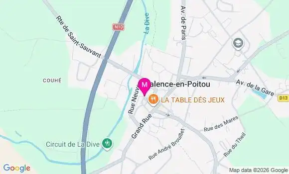 Localisation Coralie Leroy