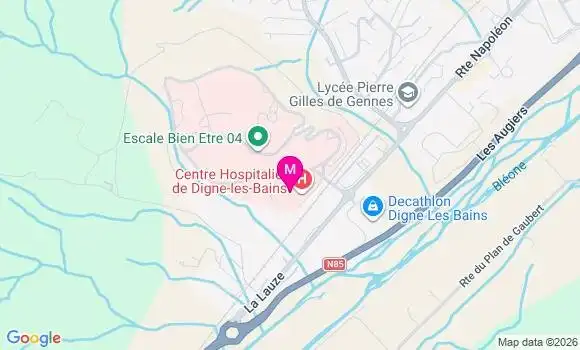 Localisation Christelle Chabert