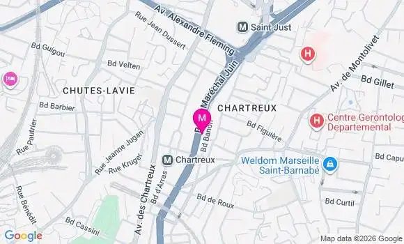 Localisation Isabelle Chretien