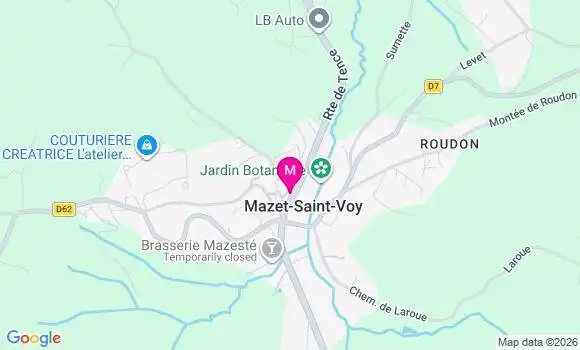 Localisation Eline Labrosse