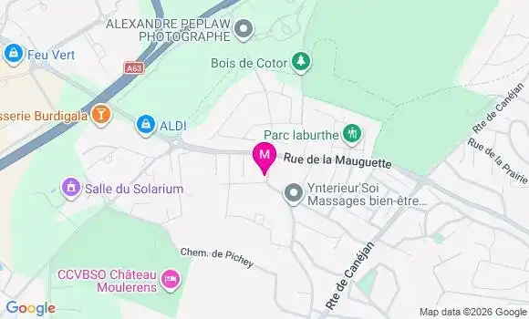 Localisation Agathe Duffour