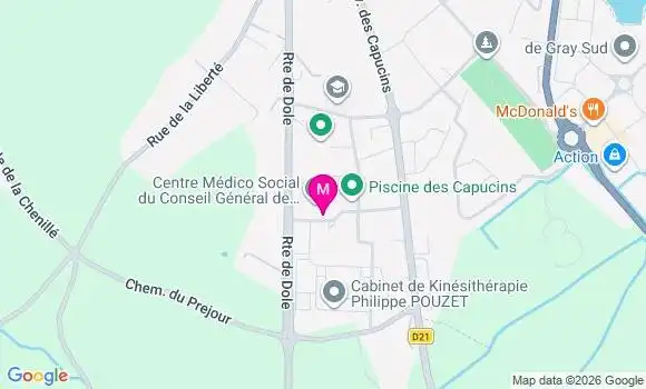 Localisation Manon Viry