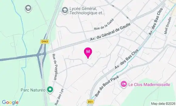 Localisation Elisa Roncin