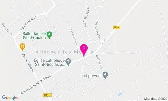 Localisation Delphine Pruvost