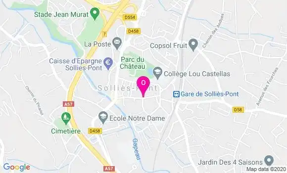 Localisation Elodie Parracone