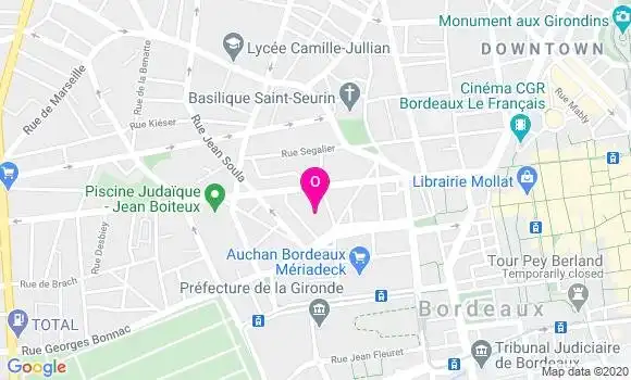 Localisation Audrey Bonnet