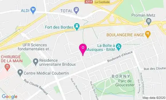 Localisation Martine Gillard