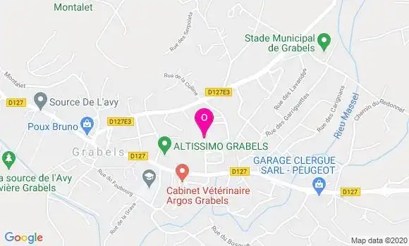 Localisation Nais Biancotto Riper