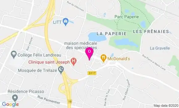 Localisation Marie Burban