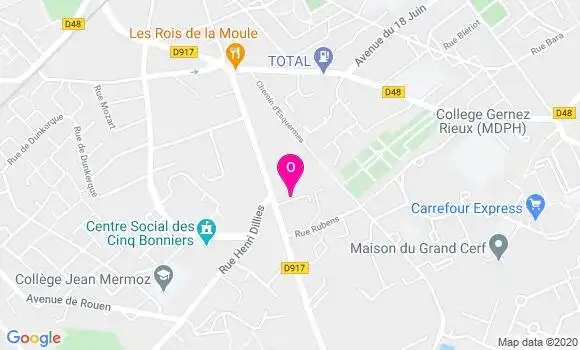 Localisation Isabelle Oblet