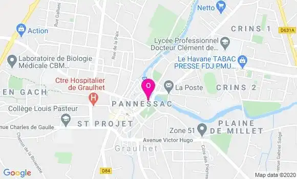 Localisation Cecile Querat