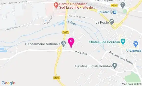 Localisation Virginie Amalric