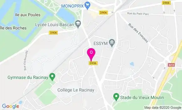 Localisation Isabelle Moracchini