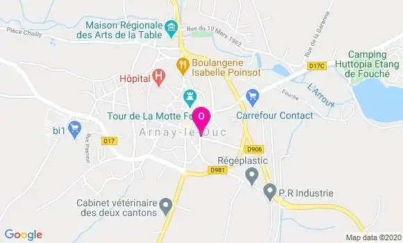 Localisation Sandrine Fabre