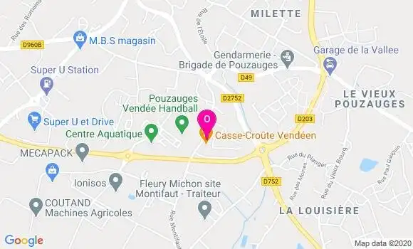 Localisation Sandrine Thefany