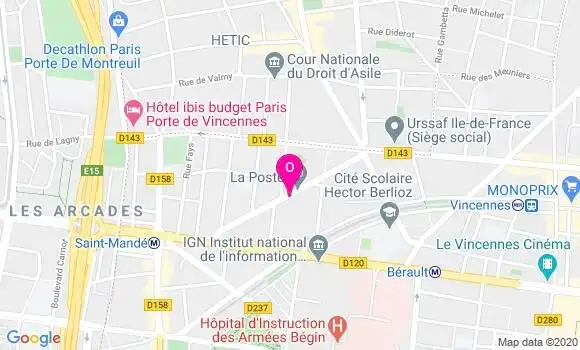 Localisation Patricia Malet