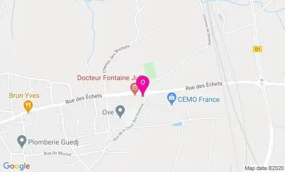 Localisation Johanna Deron