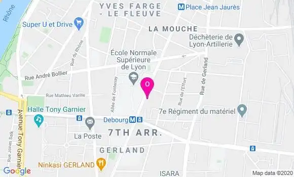 Localisation Clemence Oser