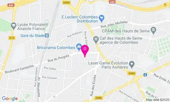 Localisation Christine Mesbah