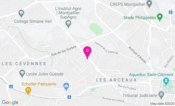 Localisation Zoe Cadiot