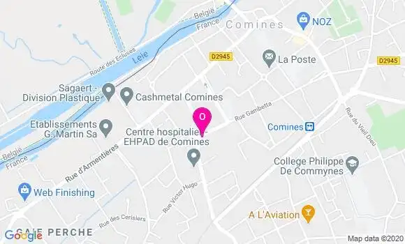 Localisation Camille Houset