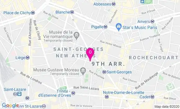 Localisation Marie Francoise Cassuto
