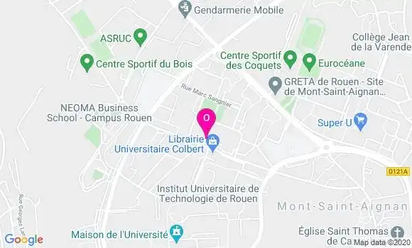 Localisation Manon Anquetin