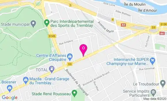 Localisation Elise Nichele