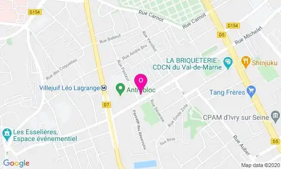 Localisation Marina Lecomte
