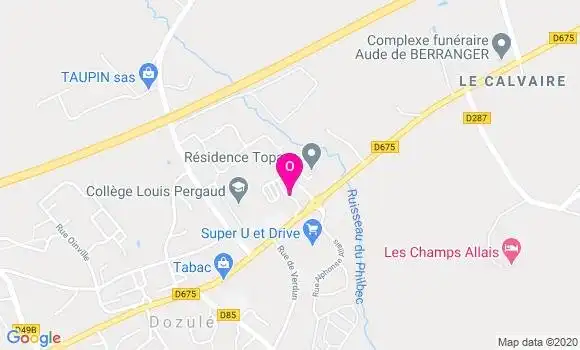 Localisation Christelle Bollore