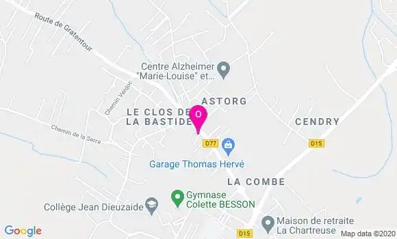 Localisation Nadine Alvarez Marty