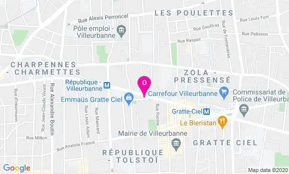 Localisation Geraldine Seauve