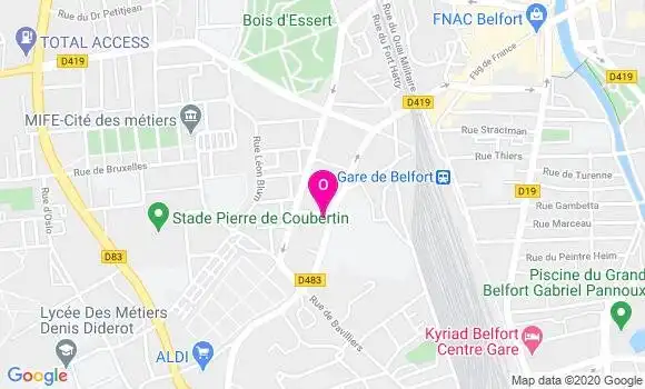 Localisation Emmanuel Saintier