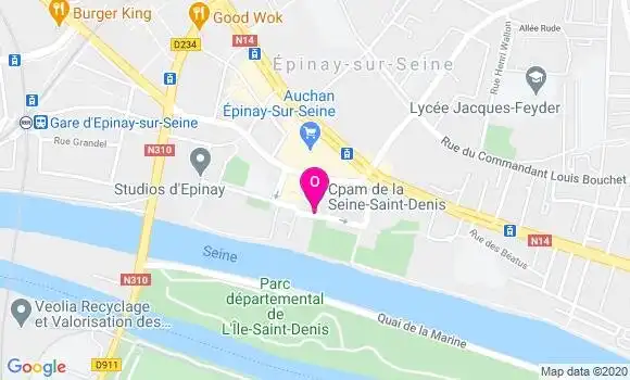 Localisation Marie France El Baz
