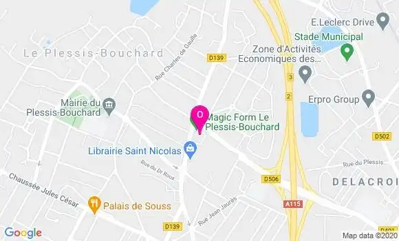 Localisation Audrey Rohard