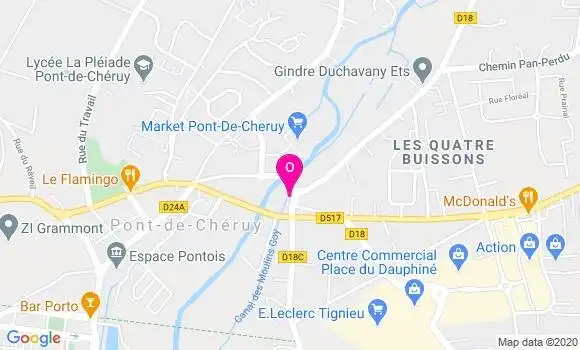 Localisation Audrey Loudot Bour
