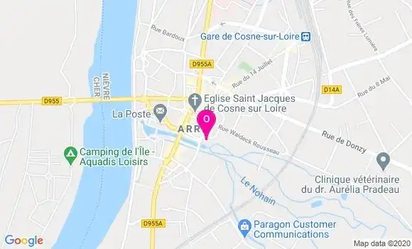 Localisation Claudine Chereau