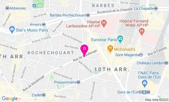 Localisation Marie Pierre Brunel Guyot