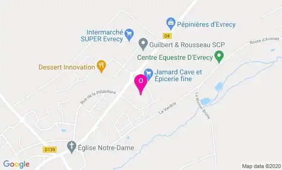 Localisation Beatrice Bazin