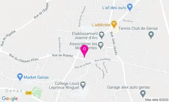 Localisation Marie Galland
