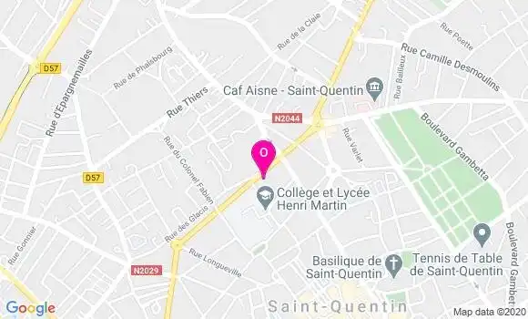 Localisation Claire Coupain