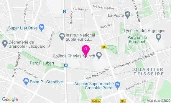 Localisation Severine Guetat