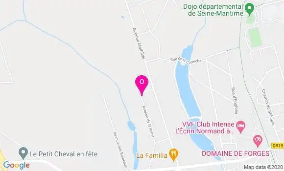 Localisation Nicole Pinglier