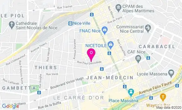 Localisation Sarah Minel