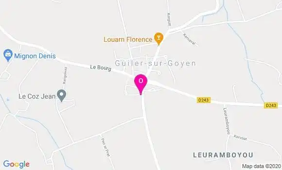 Localisation Aurelie Dansac