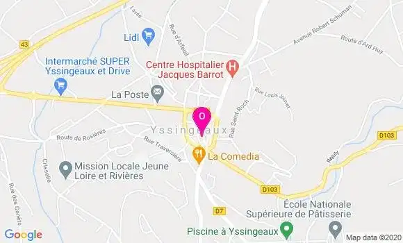 Localisation Delphine Bonnefoy Gagne