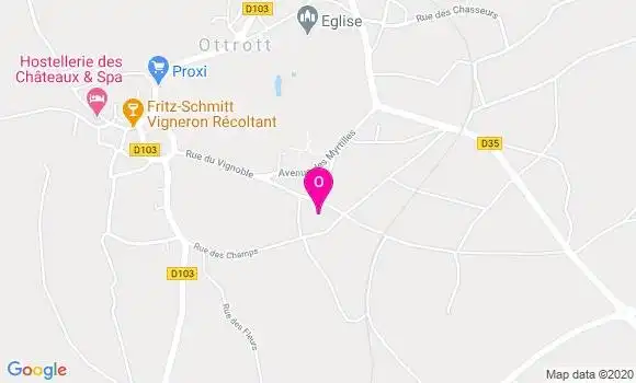 Localisation Amelie Burchi