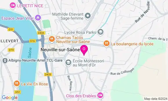 Localisation Anne Claude Roux