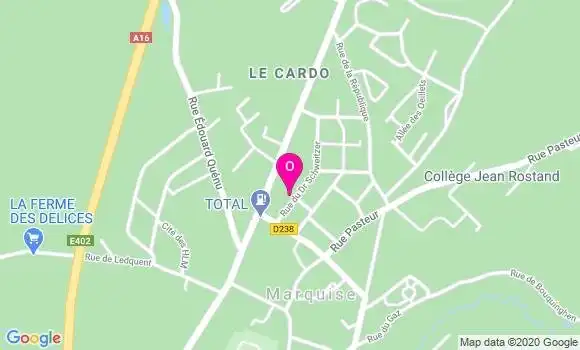 Localisation Lucie Blamengin